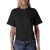 Anvil Adult Heavyweight Jersey Tee Black