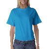 Anvil Adult Heavyweight Jersey Tee Caribbean Blue