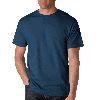 Anvil Adult Short-Sleeve Fashion Fit Tee Ocean Blue