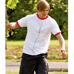 Adult Heavyweight Ringer Tee