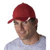 Yupoong V-Flexfit� Cap with Sweep Profile Red/White