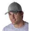 Yupoong V-Flexfit� Cap with Sweep Profile Grey/Black