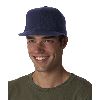 Yupoong Premium Fitted Flat Brim Navy