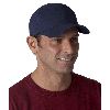Yupoong Solid Brushed Cotton Twill Cap Navy