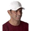 Yupoong Solid Brushed Cotton Twill Cap White