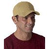 Yupoong Solid Brushed Cotton Twill Cap Khaki