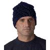 Yupoong Heavyweight Cuffed Knit Beanie Cap Navy