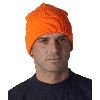 Yupoong Heavyweight Cuffed Knit Beanie Cap Blaze Orange
