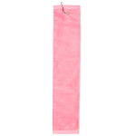 Towels Plus� Tri-Fold Deluxe Hemmed Hand Towel with Grommet & Hook