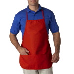 Large Two-Pocket Bib Apron