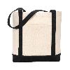 Gemline Ensign�s Boat Tote Natural/Black