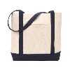 Gemline Ensign�s Boat Tote Natural/Navy