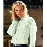 Ladies Long-Sleeve Performance Pinpoint
