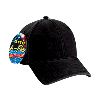 Otto Cap A-Flex - Washed Cotton Twill Low Profile Pro Style Caps Black