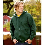 Adult SUPER SWEATS� Full-Zip Hooded Fleece