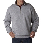 Adult SUPER SWEATS� 1/4-Zip Pullover with Cadet Collar