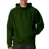 Weatherproof Adult Cross Weave� Hooded Sweatshirt Forest Green