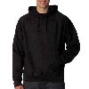 Weatherproof Adult Cross Weave� Hooded Sweatshirt Black