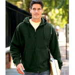 Adult Cross Weave� Full-Zip Hooded Sweatshirt