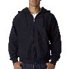 Weatherproof Adult Cross Weave� Full-Zip Hooded Sweatshirt Navy