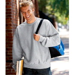 Adult Cross Weave� Crewneck Sweatshirt