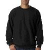 Weatherproof Adult Cross Weave� Crewneck Sweatshirt Black