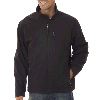 Weatherproof Mens Full-Zip Soft Shell Jacket Black