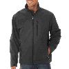 Weatherproof Mens Full-Zip Soft Shell Jacket Graphite