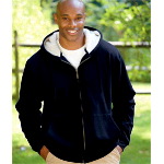 Adult Sherpa-Lined Full-Zip Fleece with Hood