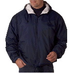 Adult Fleece-Lined Hooded Jacket