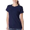 Anvil Ladies Organic Short-Sleeve TearAway� Fashion Fit Tee Navy