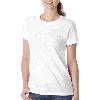 Anvil Ladies Organic Short-Sleeve TearAway� Fashion Fit Tee White