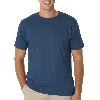 Anvil Mens Organic Short-Sleeve TearAway� Fashion Fit Tee Ocean Blue