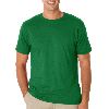 Anvil Mens Organic Short-Sleeve TearAway� Fashion Fit Tee Green