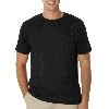 Anvil Mens Organic Short-Sleeve TearAway� Fashion Fit Tee Black