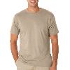 Anvil Mens Organic Short-Sleeve TearAway� Fashion Fit Tee Khaki
