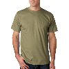 Anvil Mens Organic Short-Sleeve TearAway� Fashion Fit Tee Moss