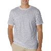 Anvil Mens Organic Short-Sleeve TearAway� Fashion Fit Tee Heather Grey