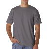 Anvil Adult Short-Sleeve 100% Organic Cotton Tee Charcoal