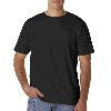 Anvil Adult Short-Sleeve 100% Organic Cotton Tee Black