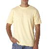 Anvil Adult Short-Sleeve 100% Organic Cotton Tee Yellow Haze