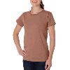 Anvil Ladies Short-Sleeve 100% Organic Cotton Tee Mocha