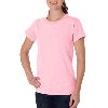 Anvil Ladies Short-Sleeve 100% Organic Cotton Tee Charity Pink