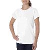 Anvil Ladies Short-Sleeve 100% Organic Cotton Tee White
