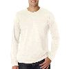 Anvil Adult Long-Sleeve 100% Organic Cotton Tee Natural