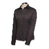 Cutter & Buck Womens Plus Long Sleeve Nailshead Woven Shirts Black