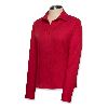 Cutter & Buck Womens Plus Long Sleeve Nailshead Woven Shirts Cardinal Red