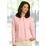 Womens Princess Combed Cotton Cardigan