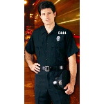 "Jaguar" Short Sleeve Tropical Police Shirt