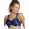 Bali Satin Tracings Minimizer Underwire Bra In The Navy